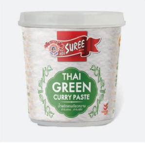 RestoMarket - PASTA DE CURRY VERDE SUREE POTE 400 GR